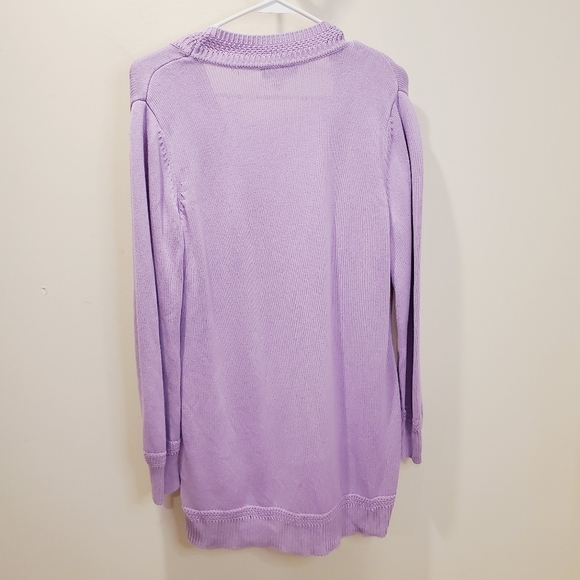 ISAAC MIZAHRI Live!  BUTTON DOWN CARDIGAN SIZE M - Picture 7 of 13